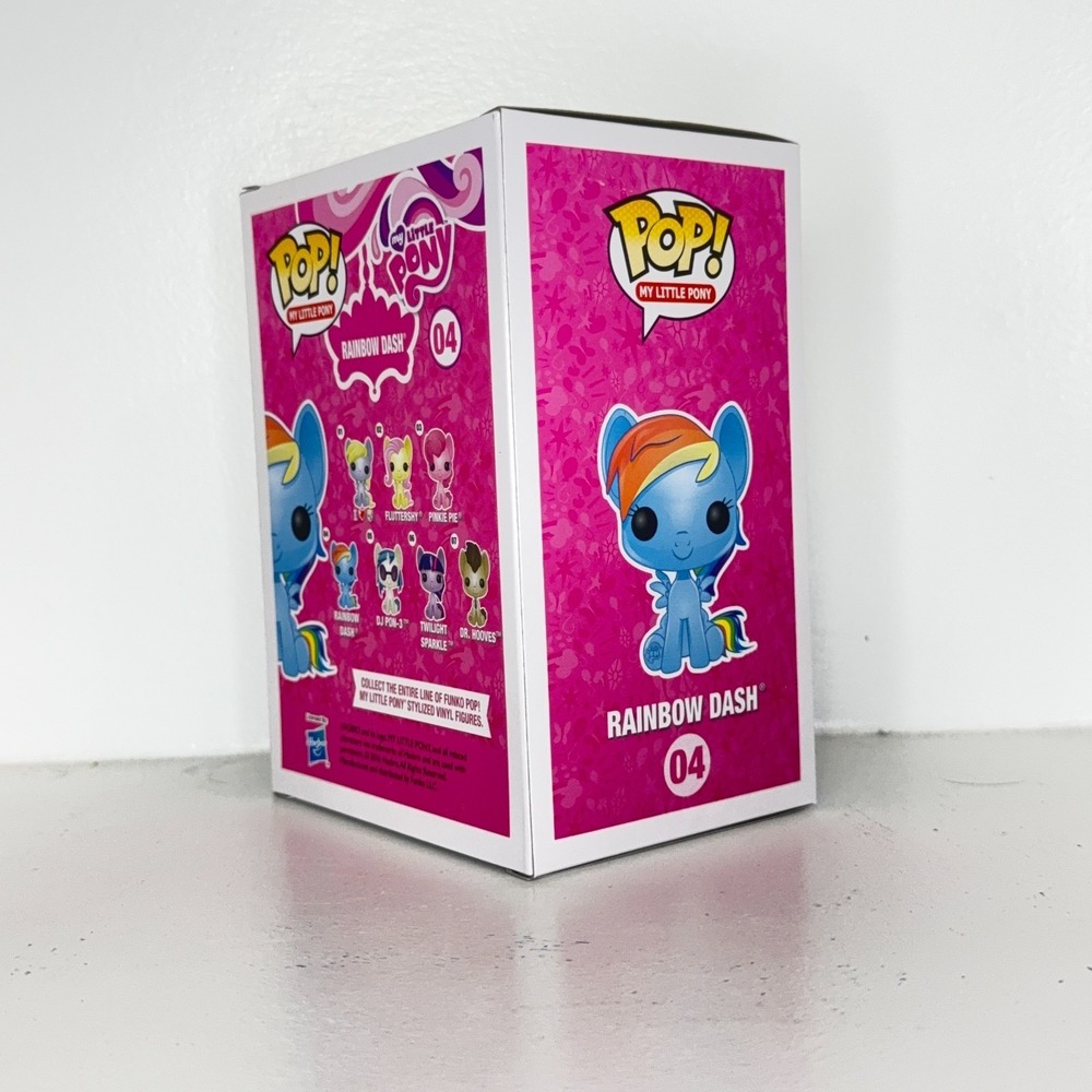 Funko Pop! Rainbow Dash #04 Glow in the Dark Walmart Exclusive My Little Pony - Picture 5 of 7